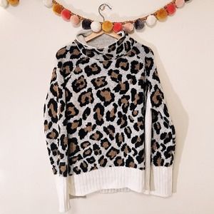 Alison Andrews Leopard Sweater
